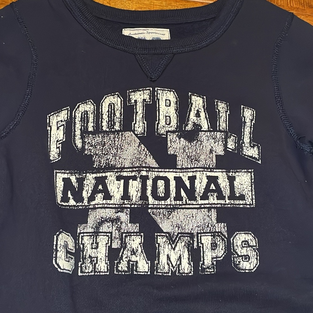 NWT TCP National Football Champs Boy Sweatshirt 5T